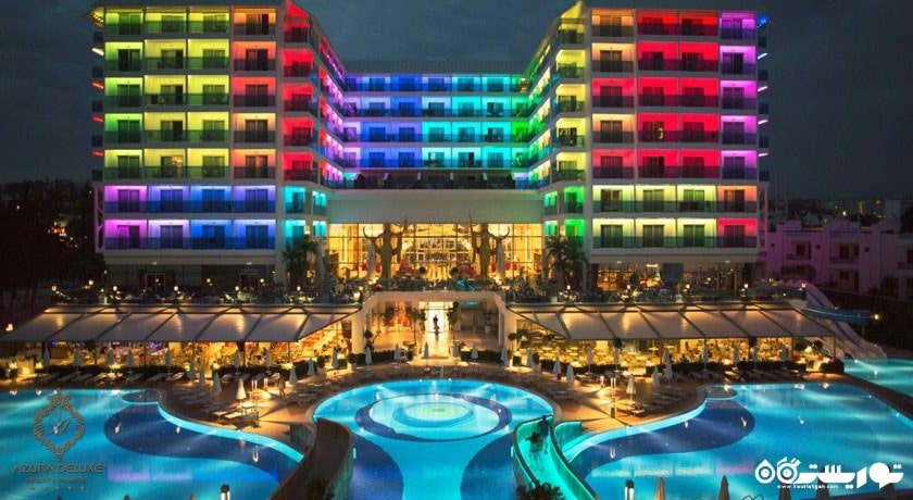 نمای ساختمان هتل آزورا دلوکس اسپا اند ریزورت